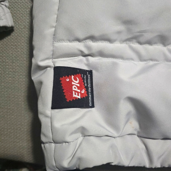 K2 Perimeter Women's Snowboarding Softshell Jacket Size Small Gray Down YKK Zipp - Picture 13 of 17